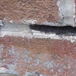 Repointing bricks