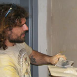 Skimming plasterboard