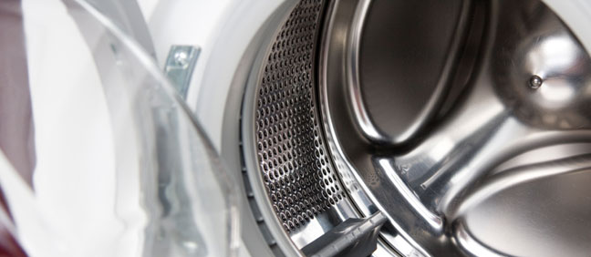 Plumbing in a washing machine