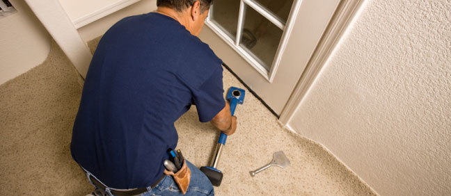 Carpet laying