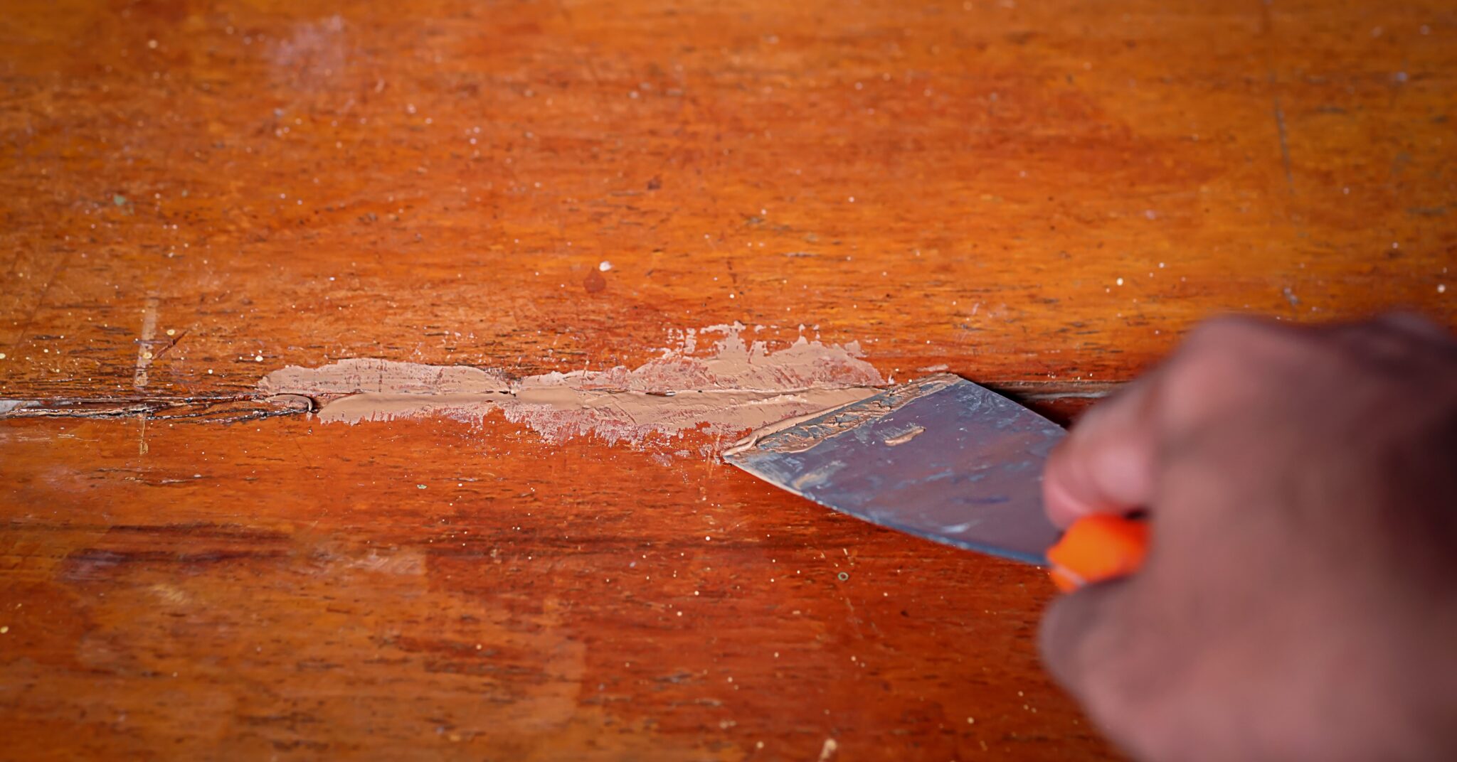 Using wood filler