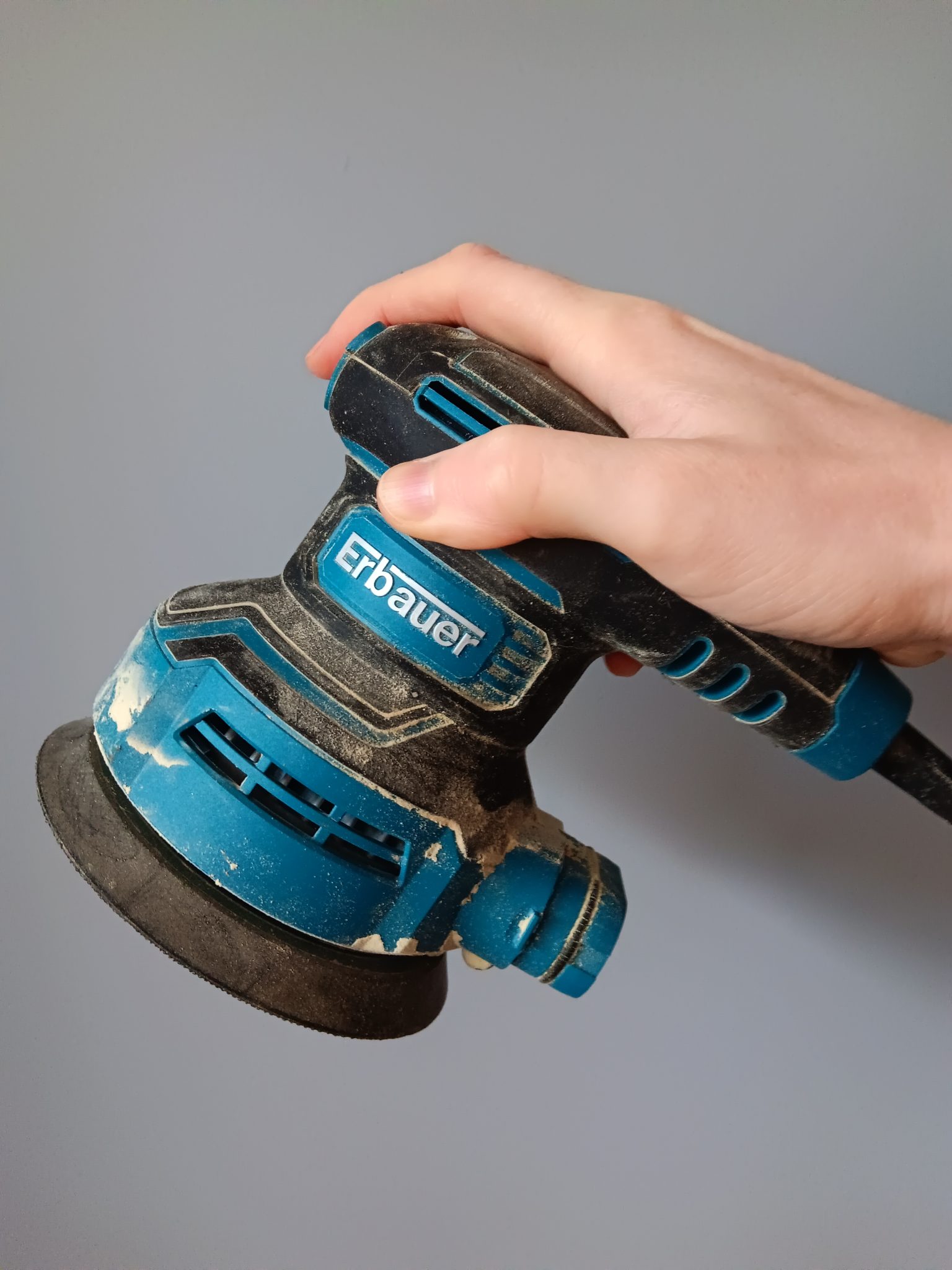 Product Review Erbauer ERO400 125mm electric random orbital sander