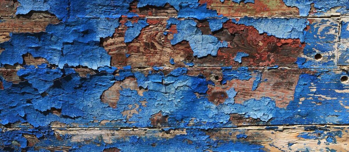 How to repair flaking paint